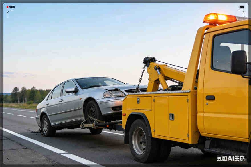 宿城区拖车救援电话【案例】