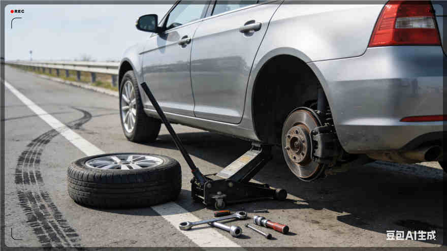 宿城区流动补胎电话【案例】